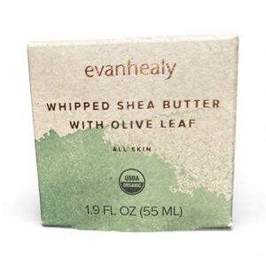 Evanhealy Whipped Shea Butter Balm with Olive Leaf. 1.9 oz. Ex7/26
100% Organic